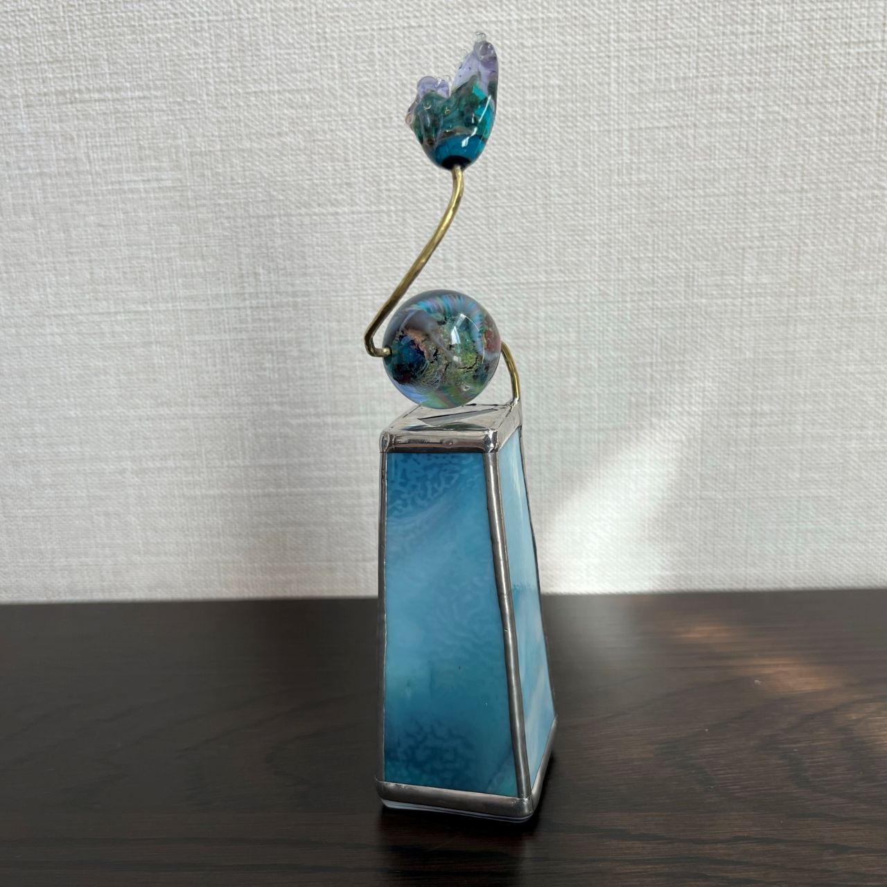 Hanako Richards "The Moon and Fin" glass kaleidoscope