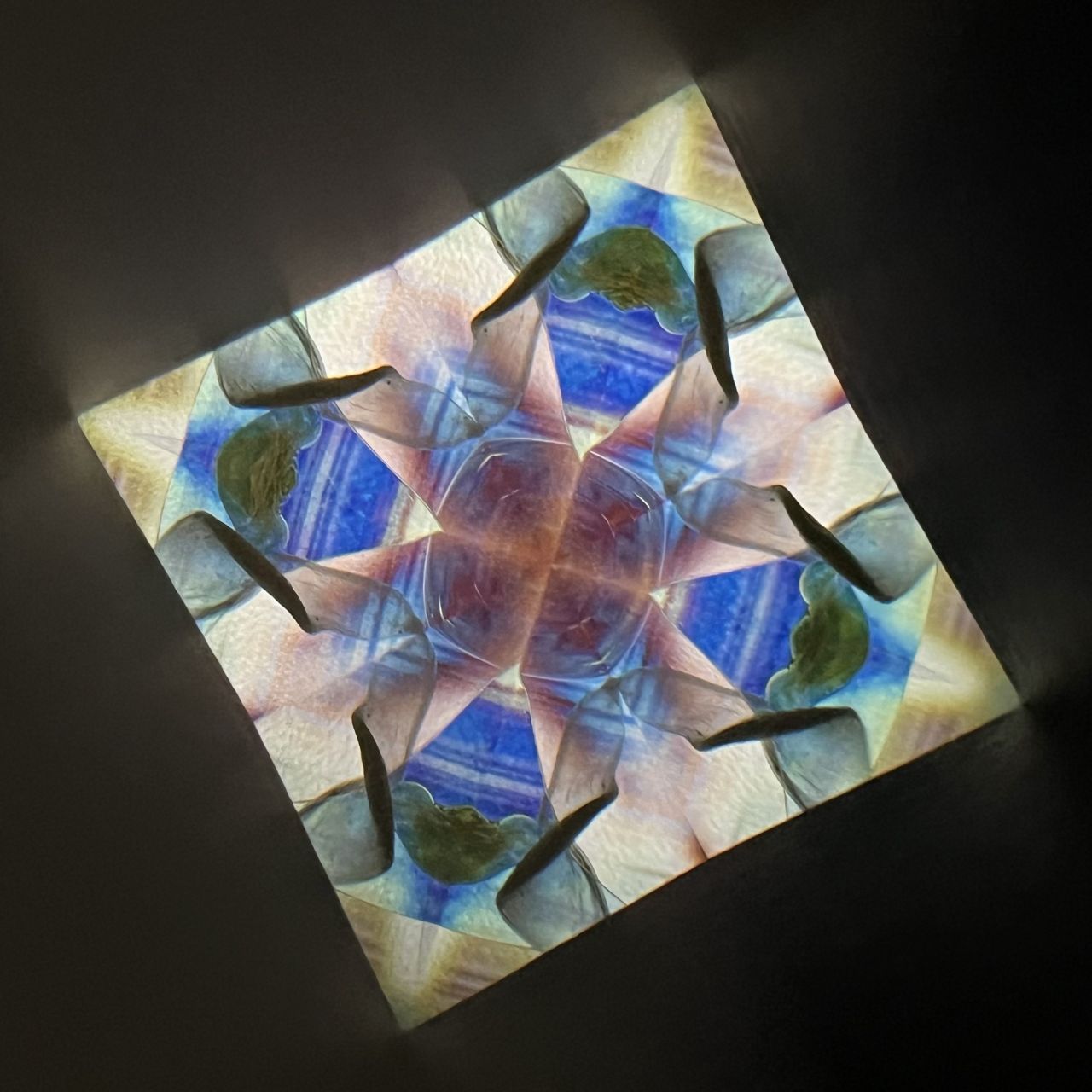 Tomoo Hosono and Chitoshi Takabayashi Polarized kaleidoscope #057