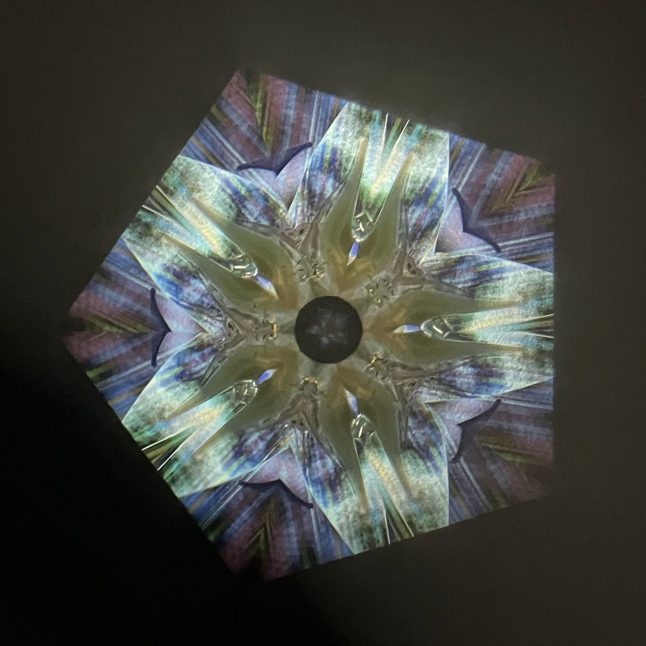 Tomoo Hosono and Chitoshi Takabayashi Polarized kaleidoscope #058