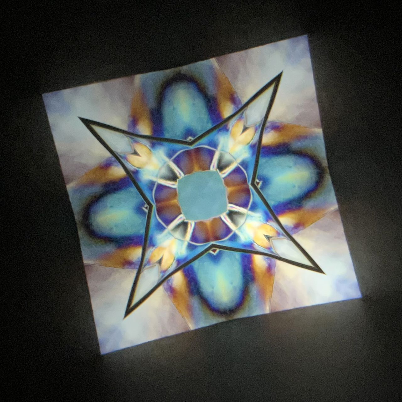 Tomoo Hosono Polarized kaleidoscope "USUGINU" #011