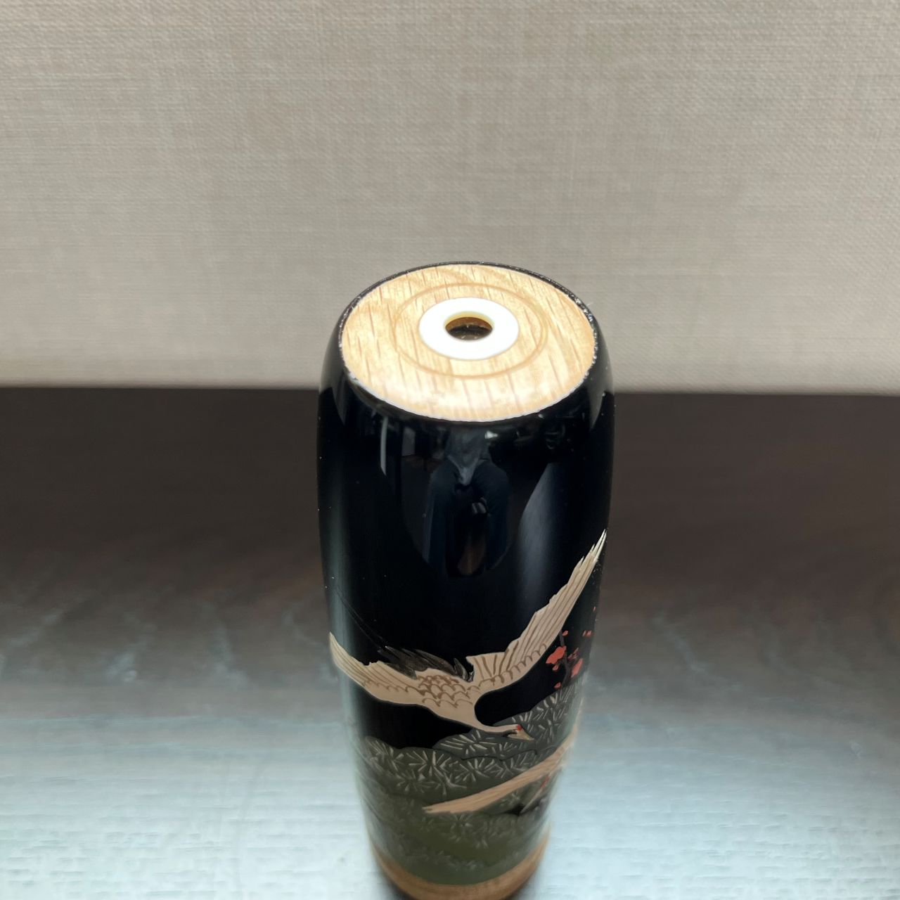 Fumie Ino ”Cranes” - lacquered kaleidoscope -