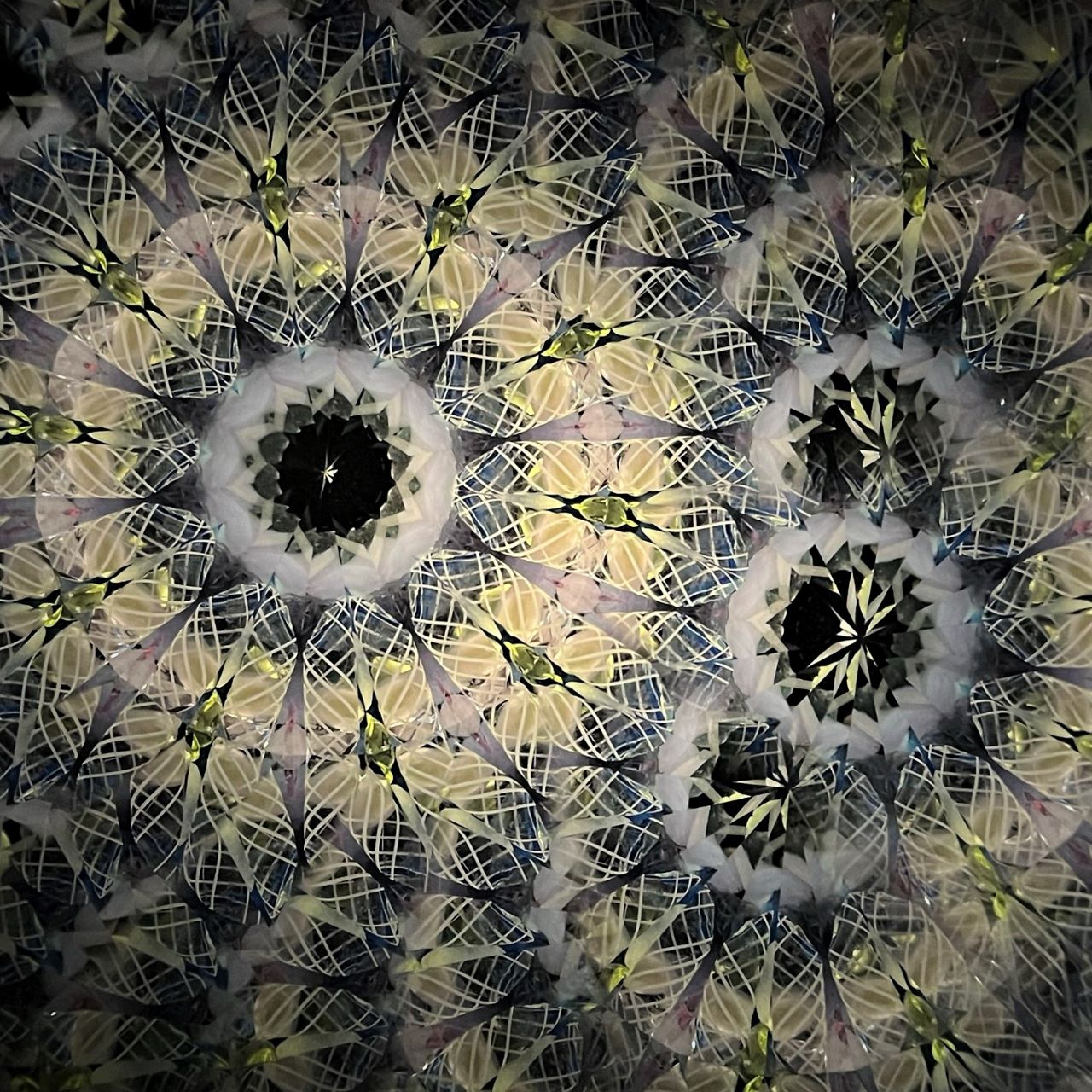Keiko and Yoshiaki Onodera ”Garden of Illusion” - glass kaleidoscope -