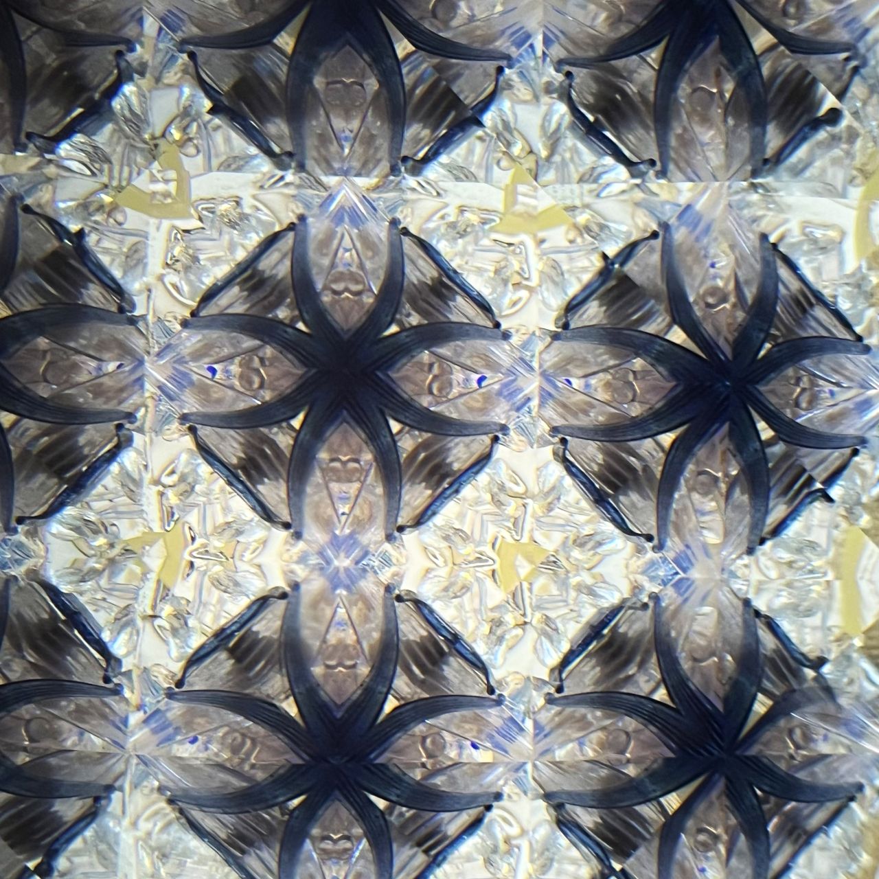 Rieko "Juliet Blue -dry cell- " -glass kaleidoscope-
