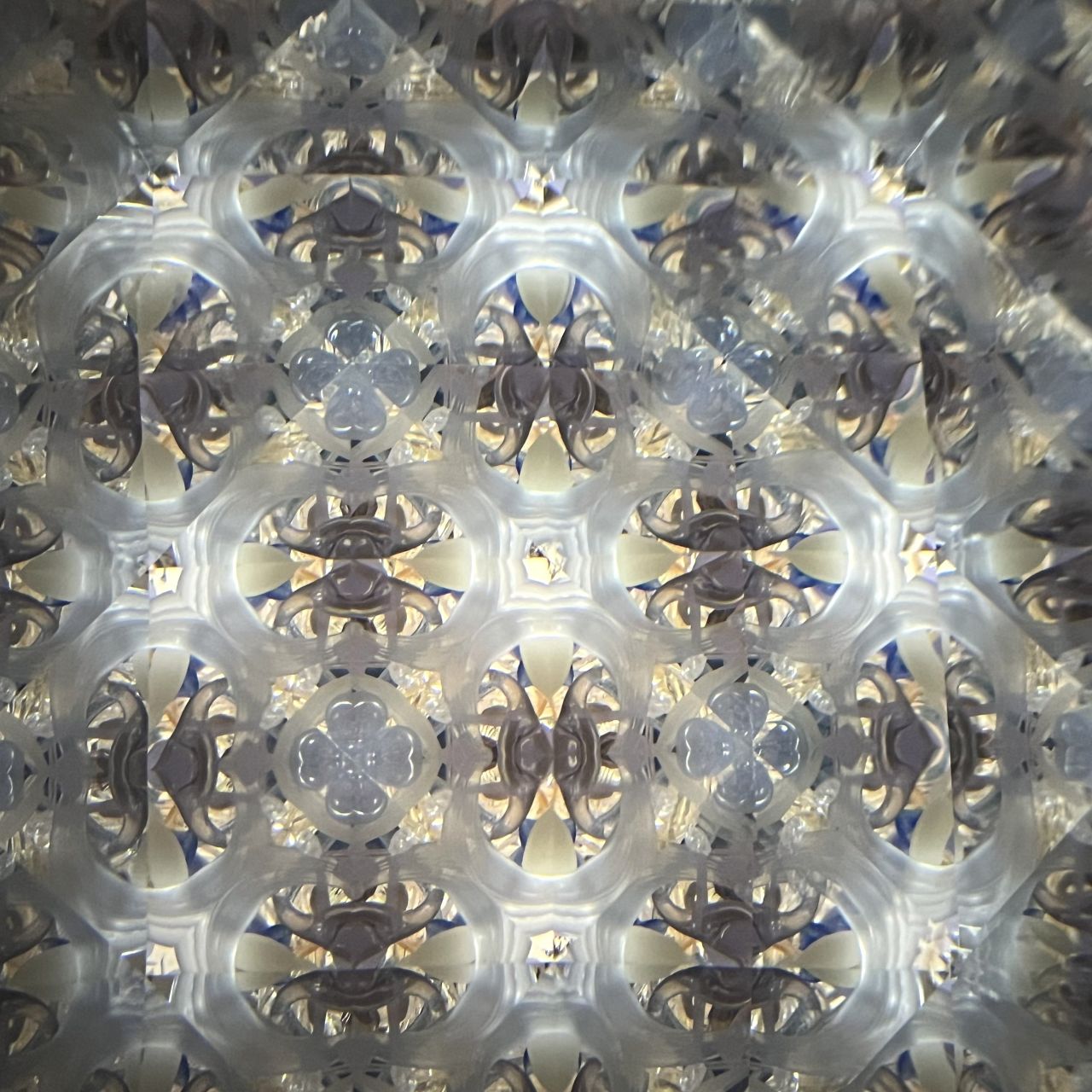 Rieko "Juliet Blue -dry cell- " -glass kaleidoscope-