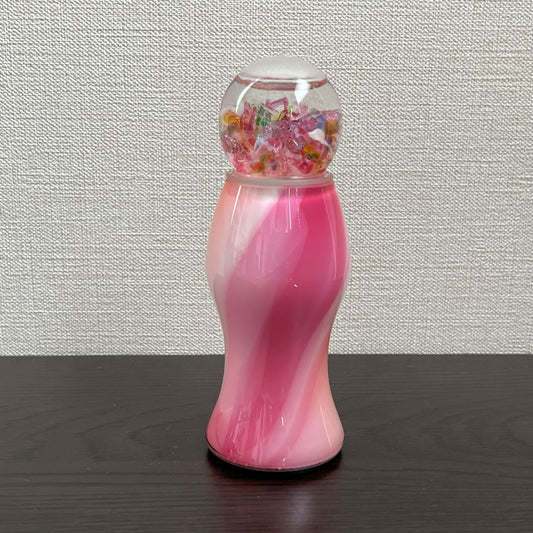 Motohiro Sato    "Pure slim"    pink        - glass kaleidoscope -