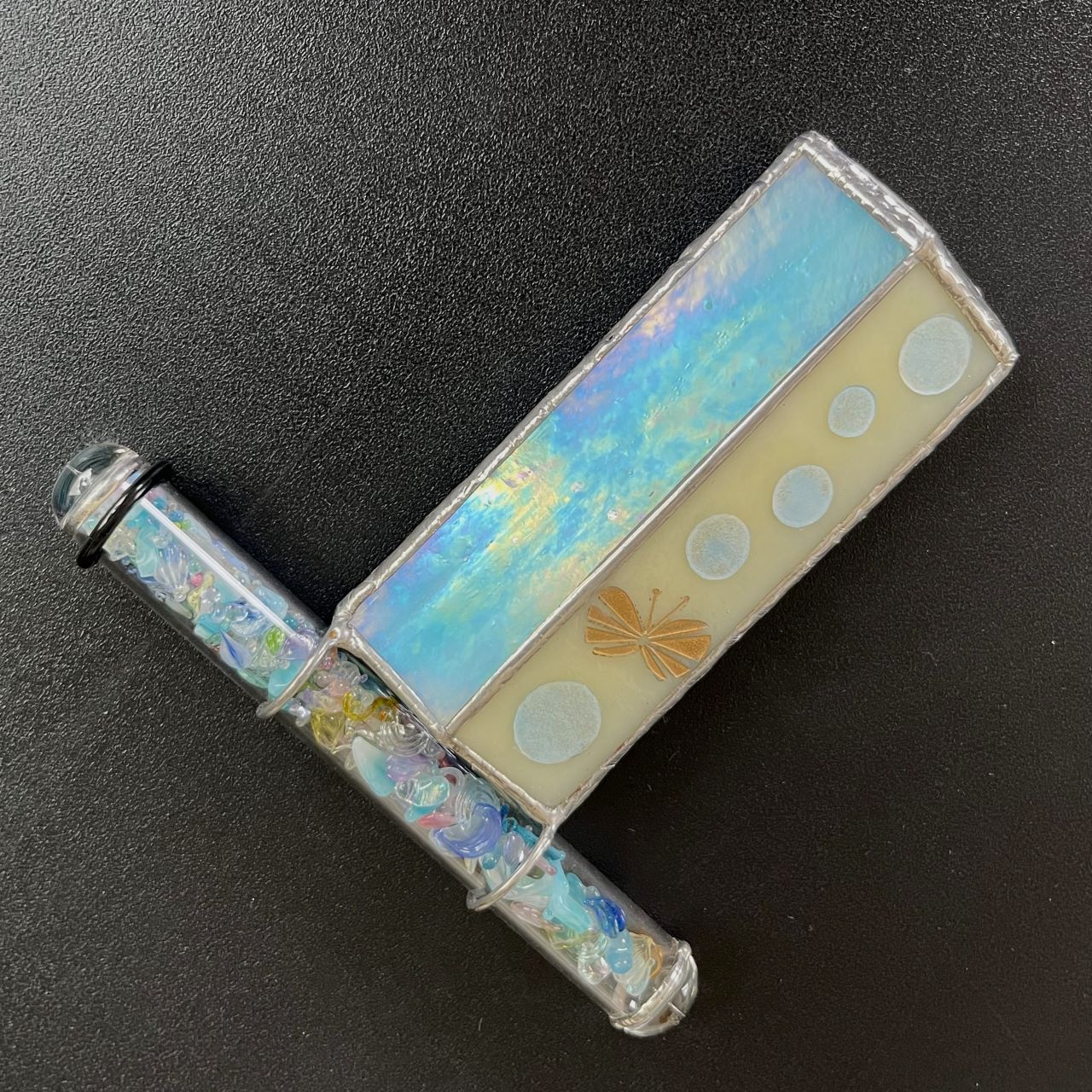 Crystal Garden Shirokane "Butterfly " -glass kaleidoscope-