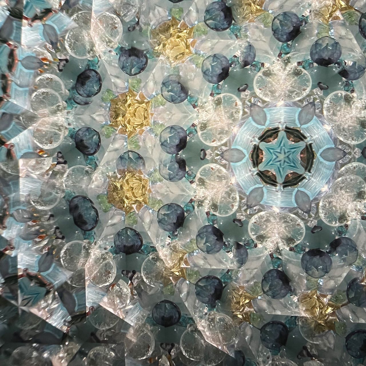 Crystal Garden Shirokane "Butterfly " -glass kaleidoscope-