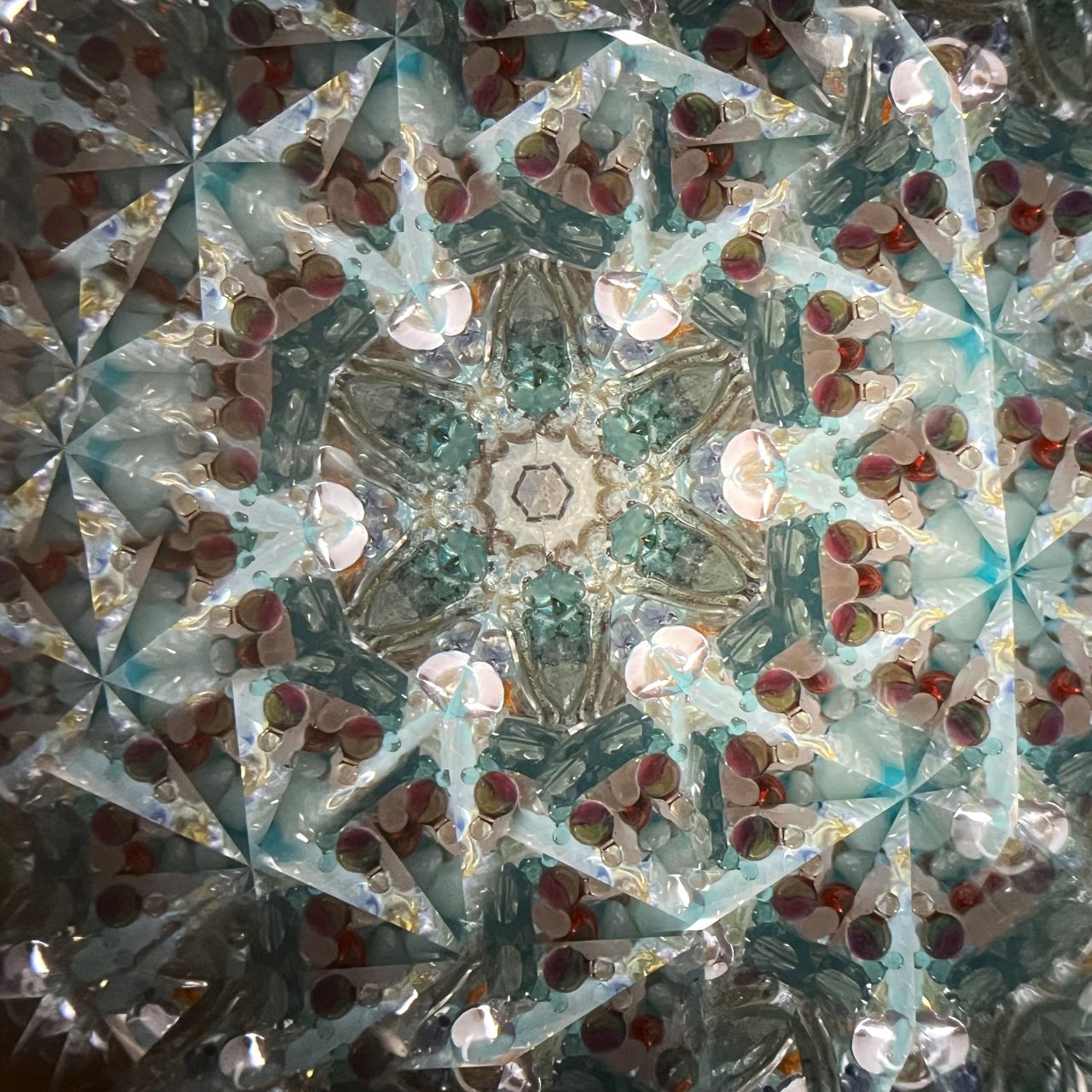 Crystal Garden Shirokane "Butterfly " -glass kaleidoscope-