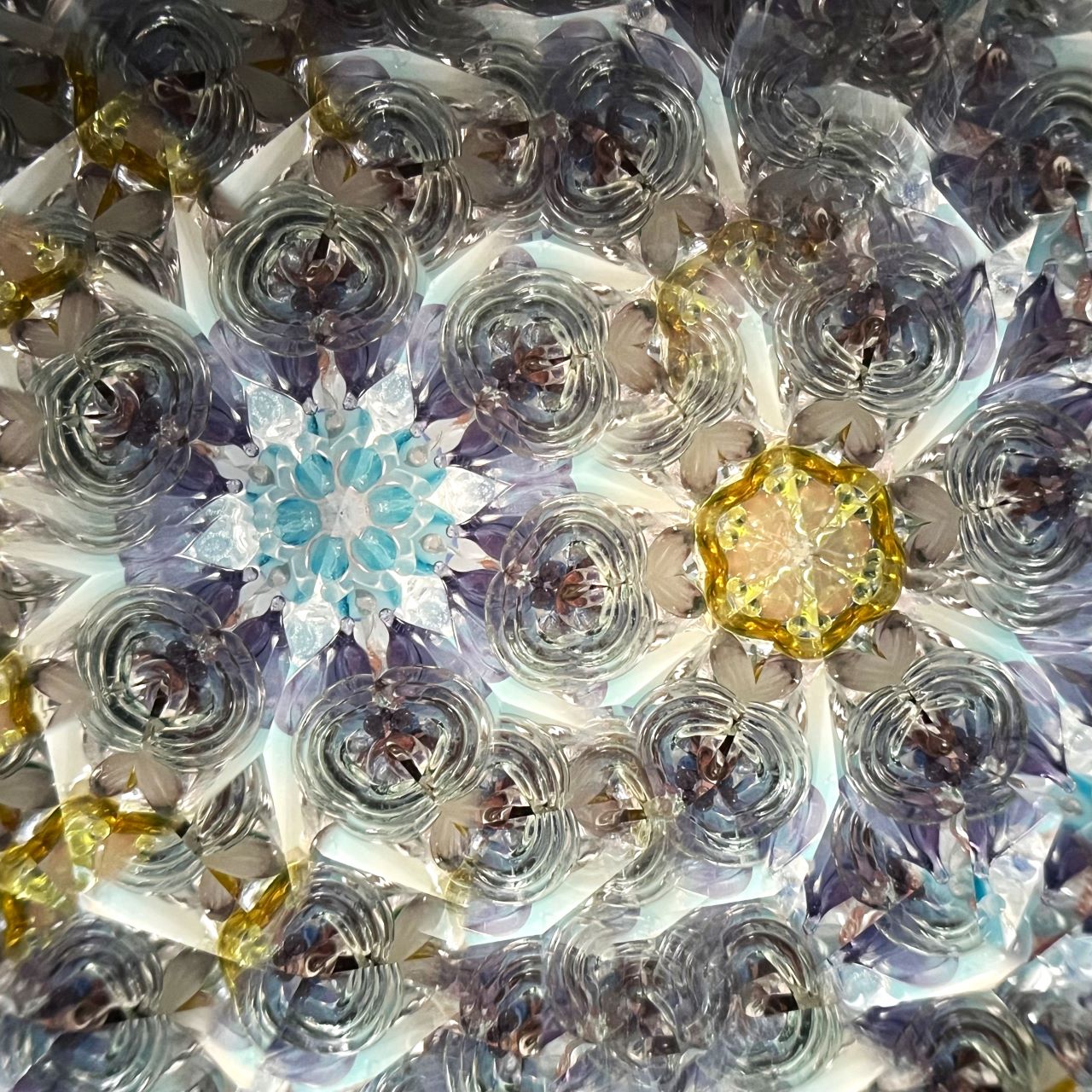 Crystal Garden Shirokane "Butterfly " -glass kaleidoscope-