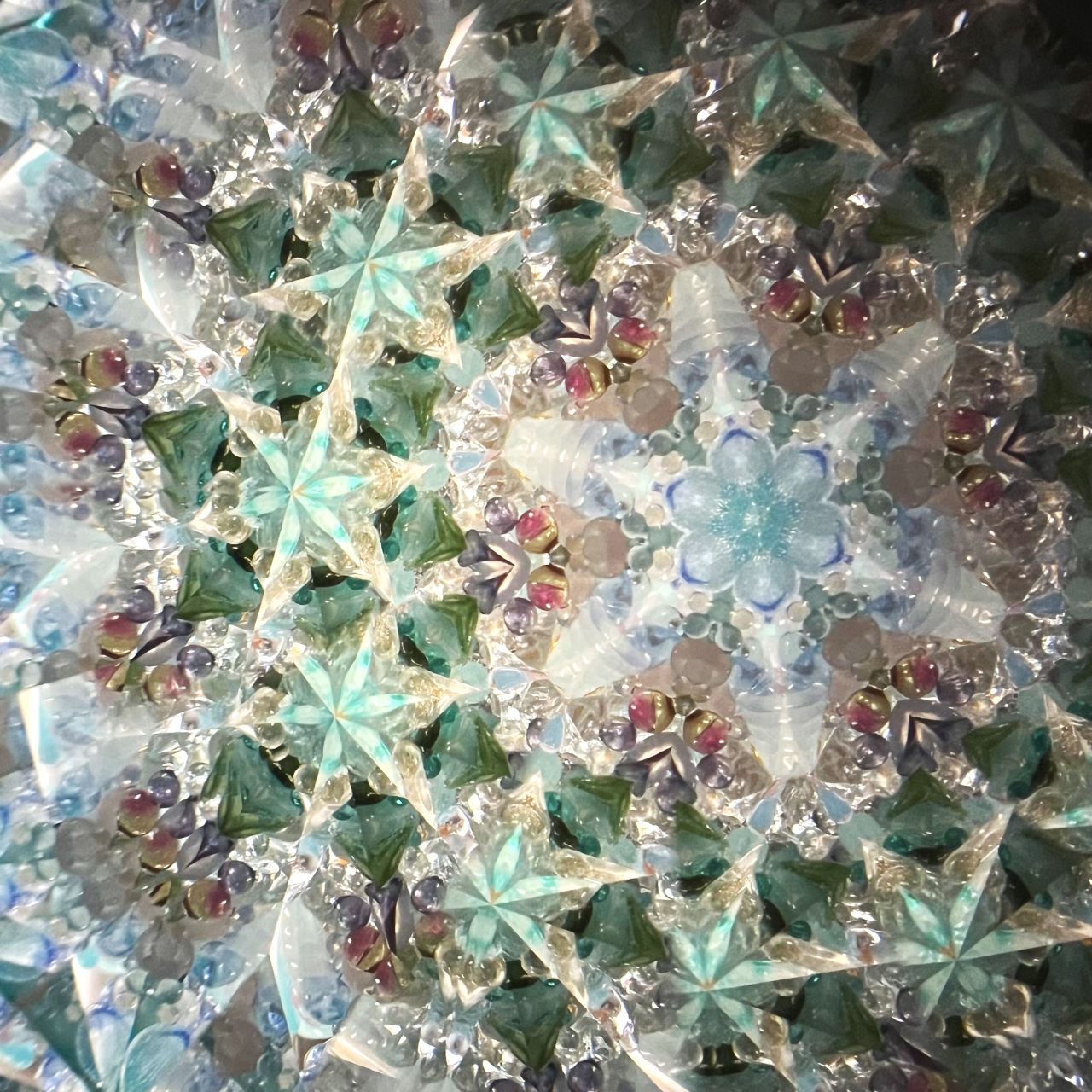 Crystal Garden Shirokane "Butterfly " -glass kaleidoscope-