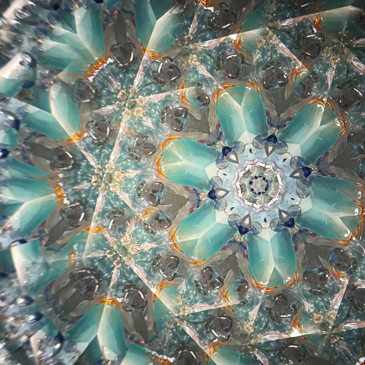 Crystal Garden Shirokane "Butterfly " -glass kaleidoscope-