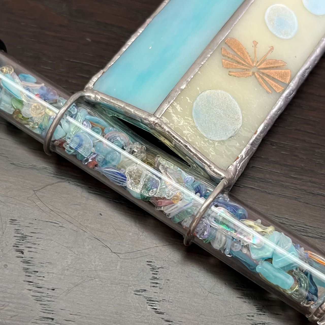 Crystal Garden Shirokane "Butterfly " -glass kaleidoscope-
