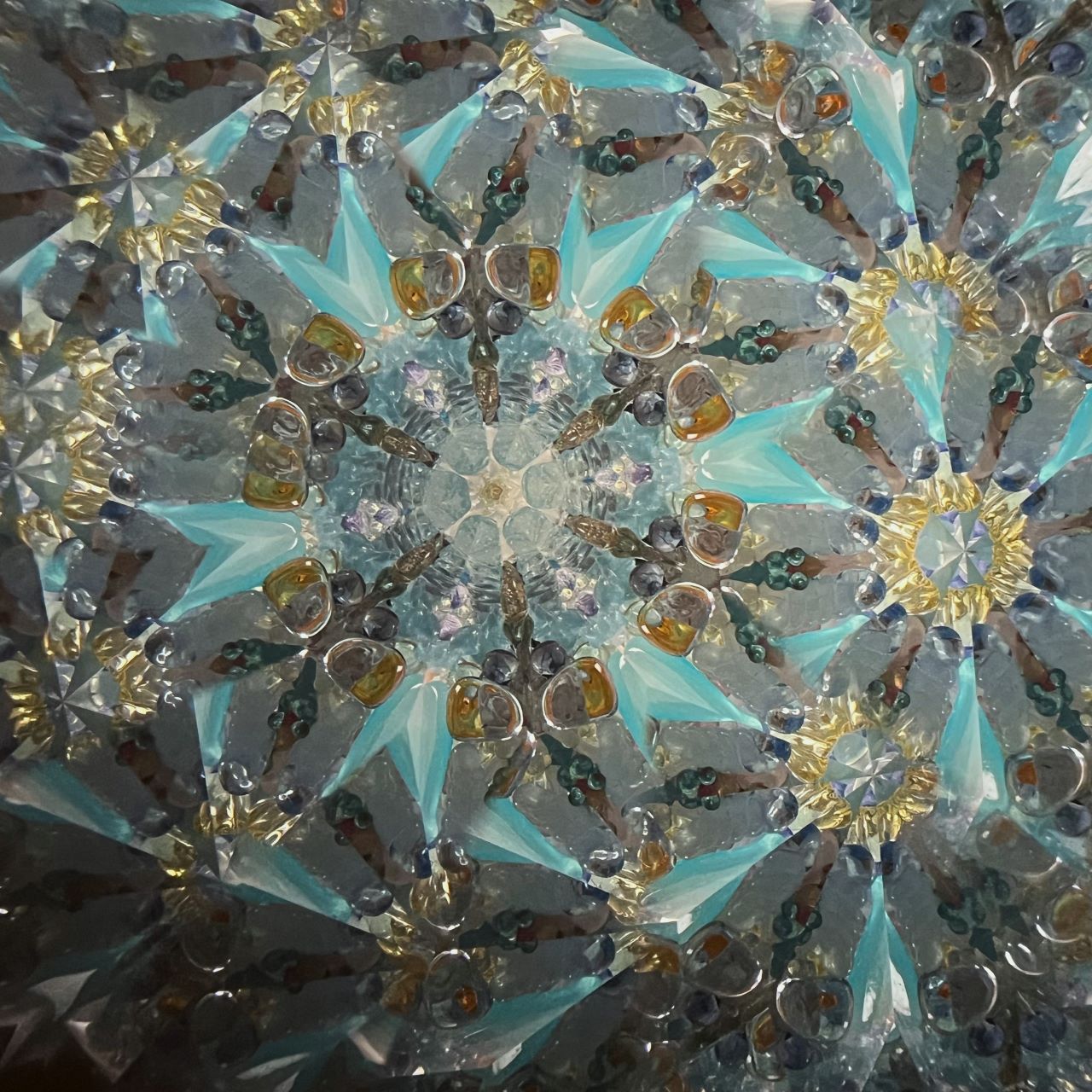 Crystal Garden Shirokane "Butterfly " -glass kaleidoscope-