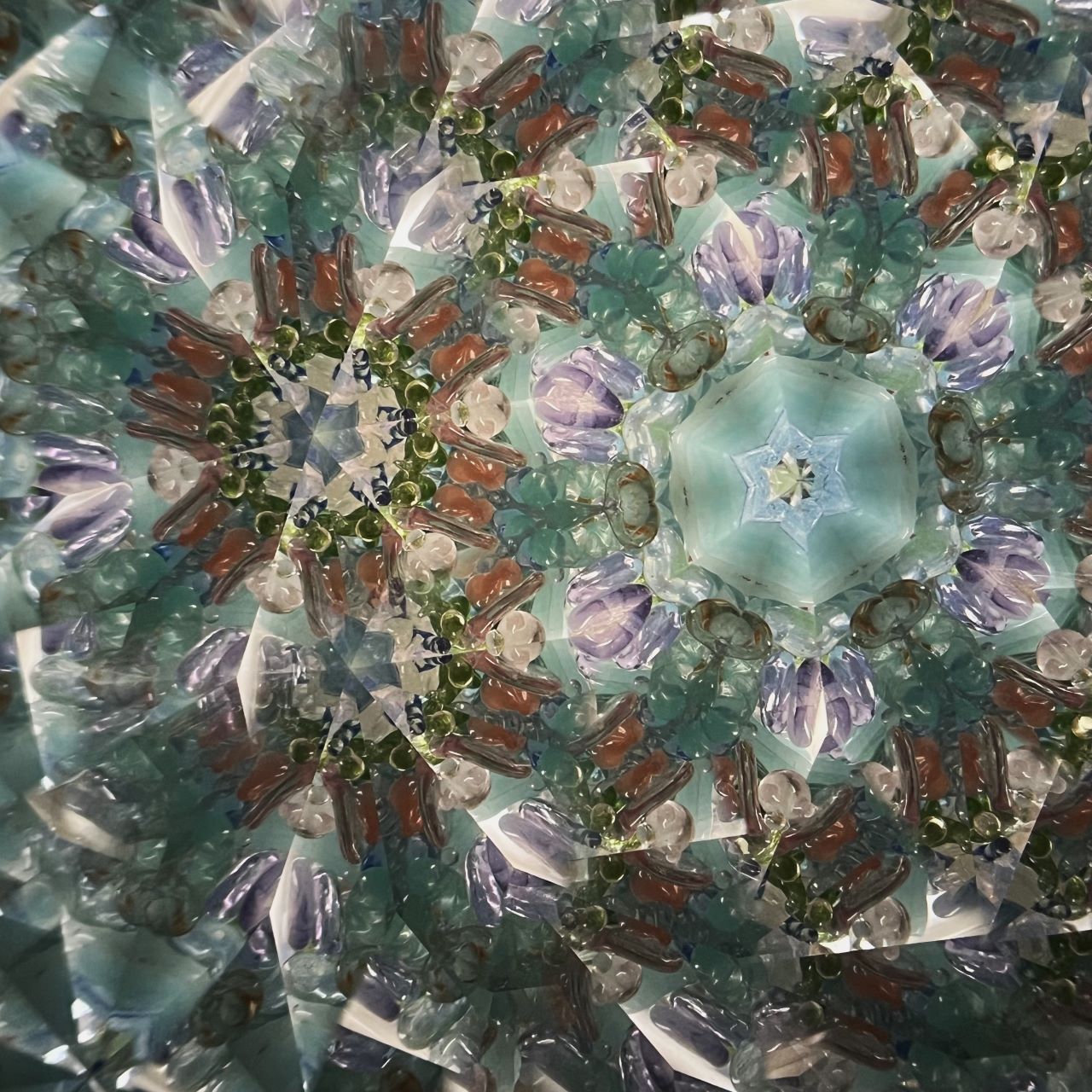 Crystal Garden Shirokane "Butterfly " -glass kaleidoscope-