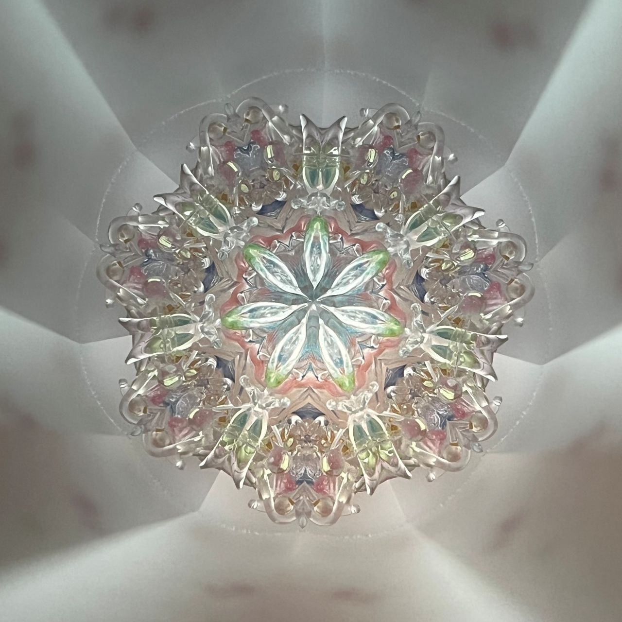 Crystal Garden Shirokane "Konpeito" -glass kaleidoscope-