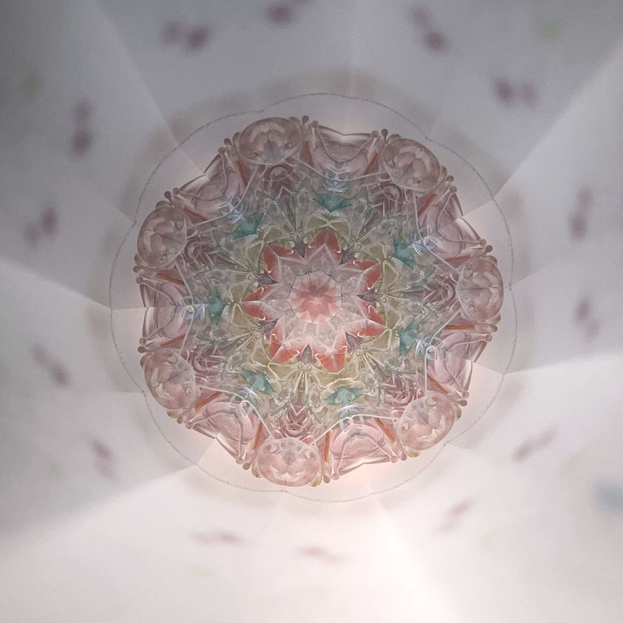 Crystal Garden Shirokane "Konpeito" -glass kaleidoscope-