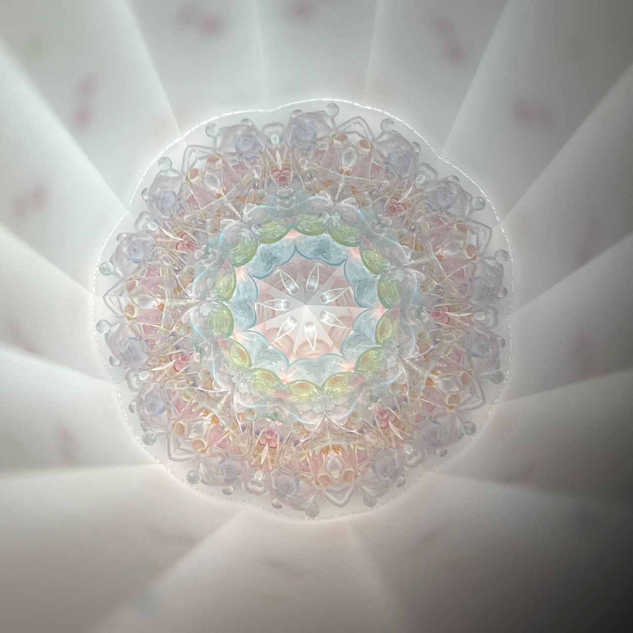 Crystal Garden Shirokane "Konpeito" -glass kaleidoscope-