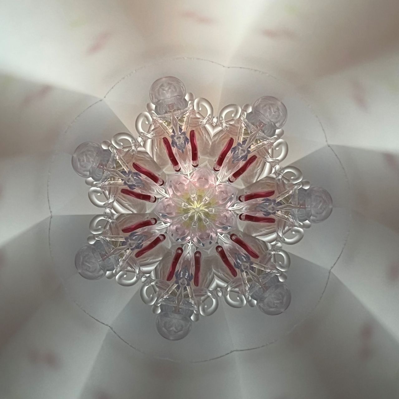 Crystal Garden Shirokane "Konpeito" -glass kaleidoscope-