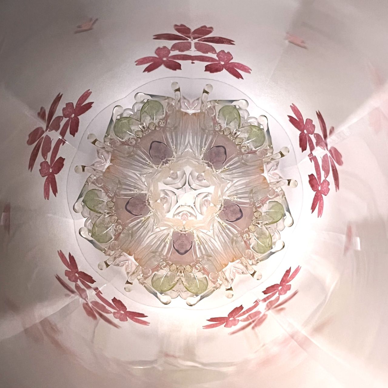 Crystal Garden Shirokane "SAKURA -cherry blossoms-" -glass kaleidoscope-