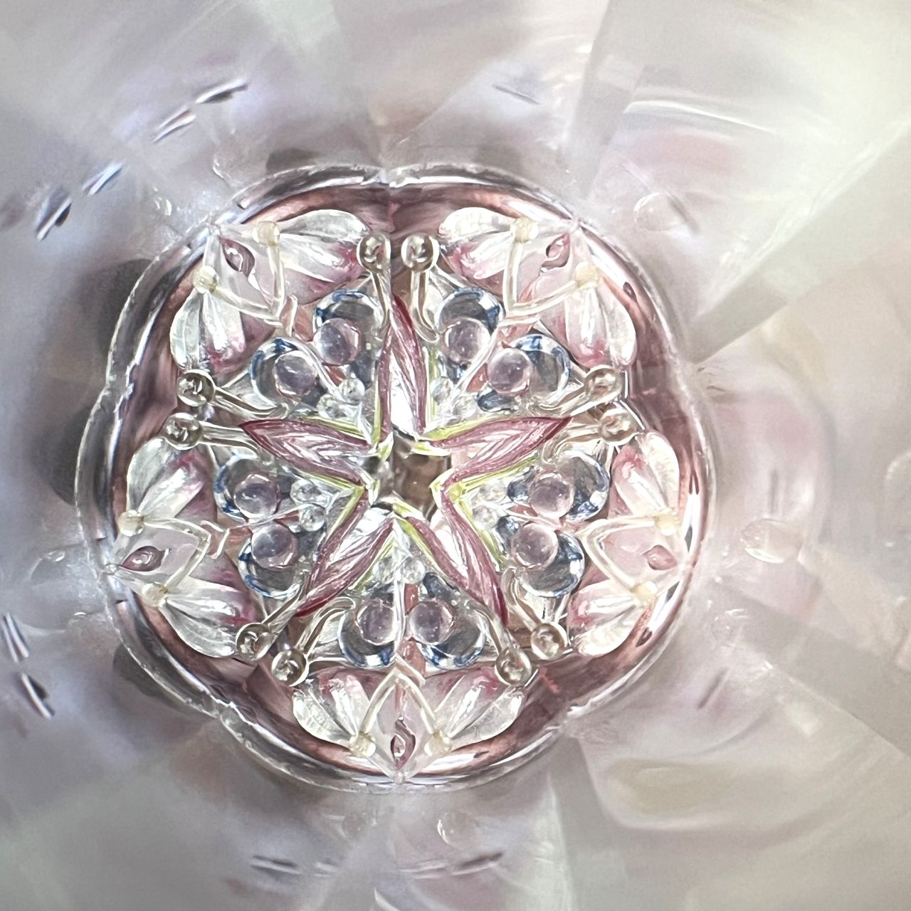 Crystal Garden Shirokane "Sakura parfait" - glass kaleidoscope -