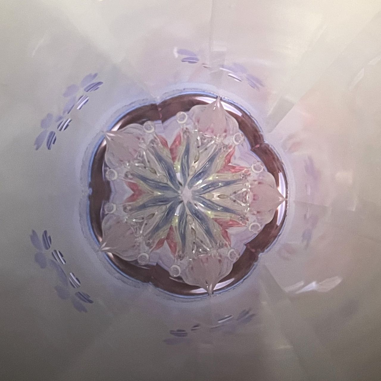 Crystal Garden Shirokane "Sakura parfait" - glass kaleidoscope -