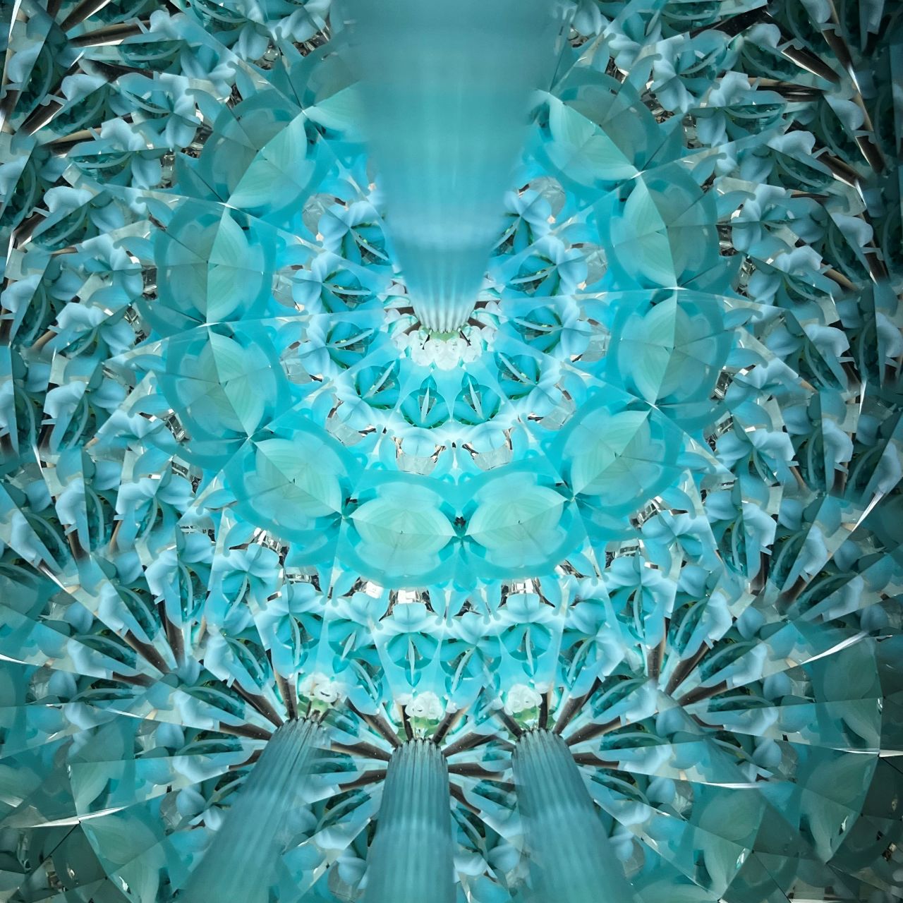 Ayana Endo  "Innocent Flowers  - One Afternoon  -"            -glass kaleidoscope-