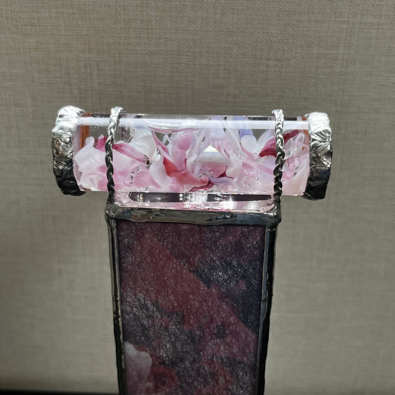 Ayana Endo  "Innocent Flowers  -The Beckoning Canopy-"            -glass kaleidoscope-