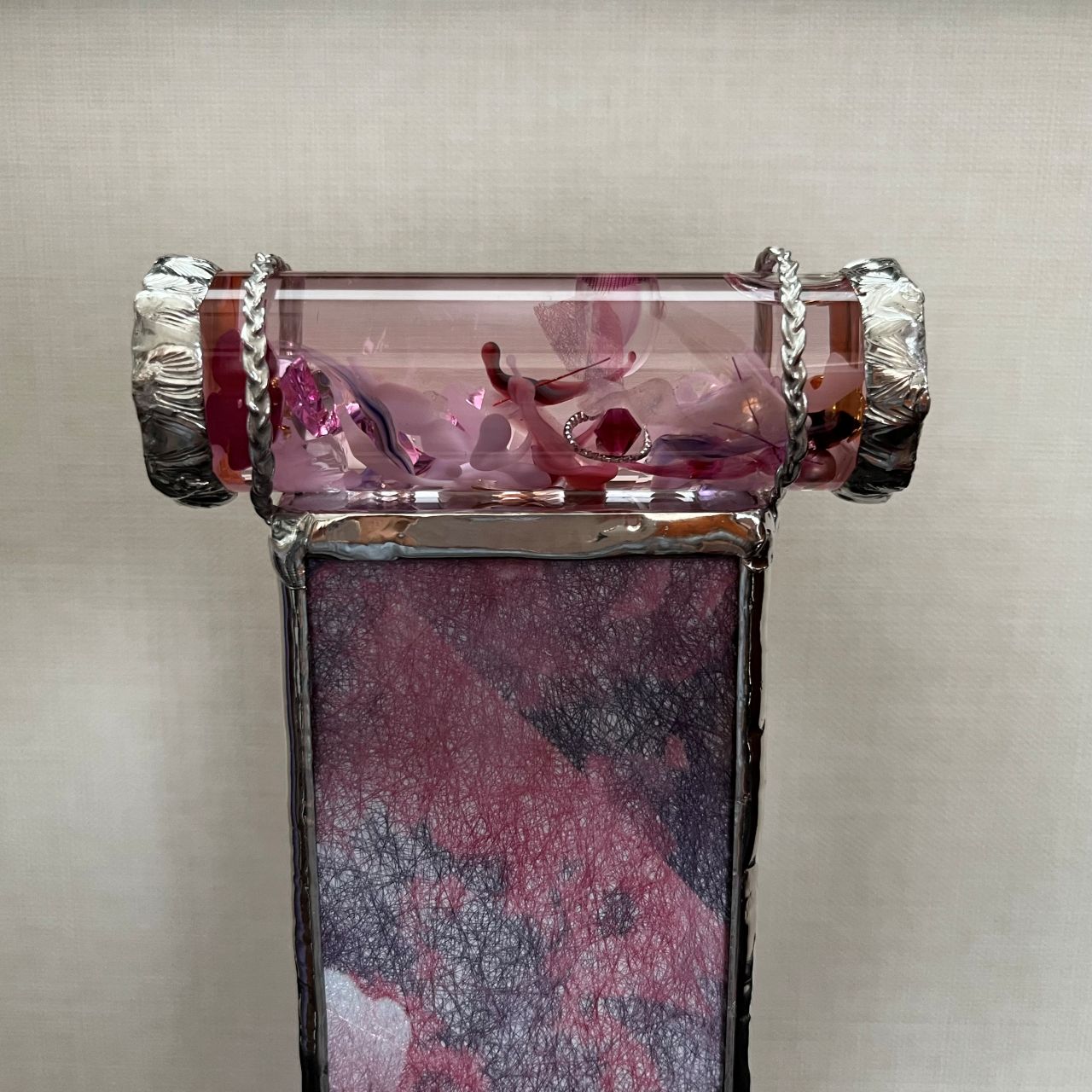 Ayana Endo  "Innocent Flowers  -The Beckoning Canopy-"            -glass kaleidoscope-