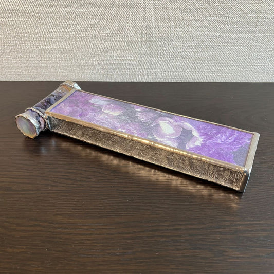 Ayana Endo  "Innocent Flowers  -Nocturne-"            -glass kaleidoscope-