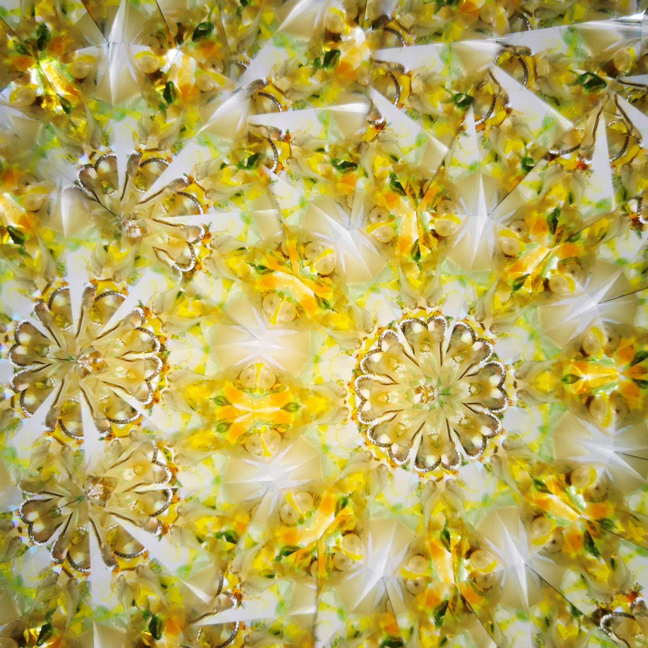 Ayana Endo  "Innocent Flowers  -Tender Little Dancers-"            -glass kaleidoscope-