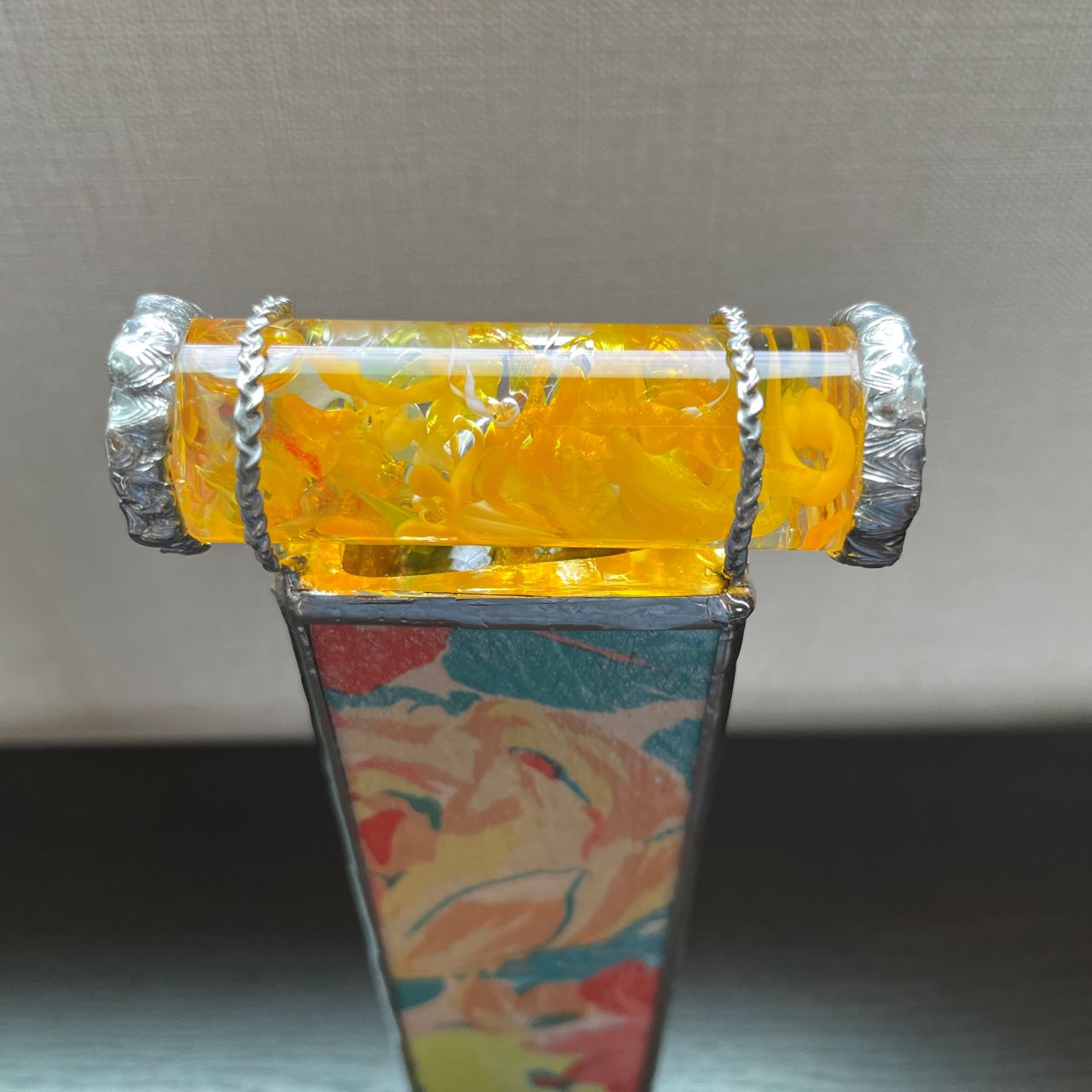 Ayana Endo  "Innocent Flowers  -Tender Little Dancers-"            -glass kaleidoscope-
