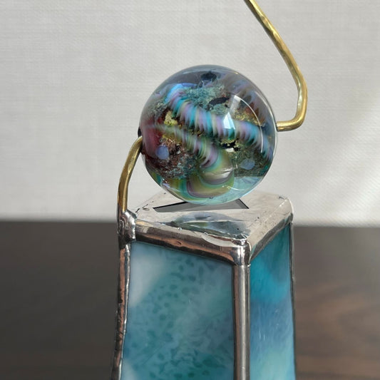 Hanako Richards   "The Moon and Fin"         glass kaleidoscope