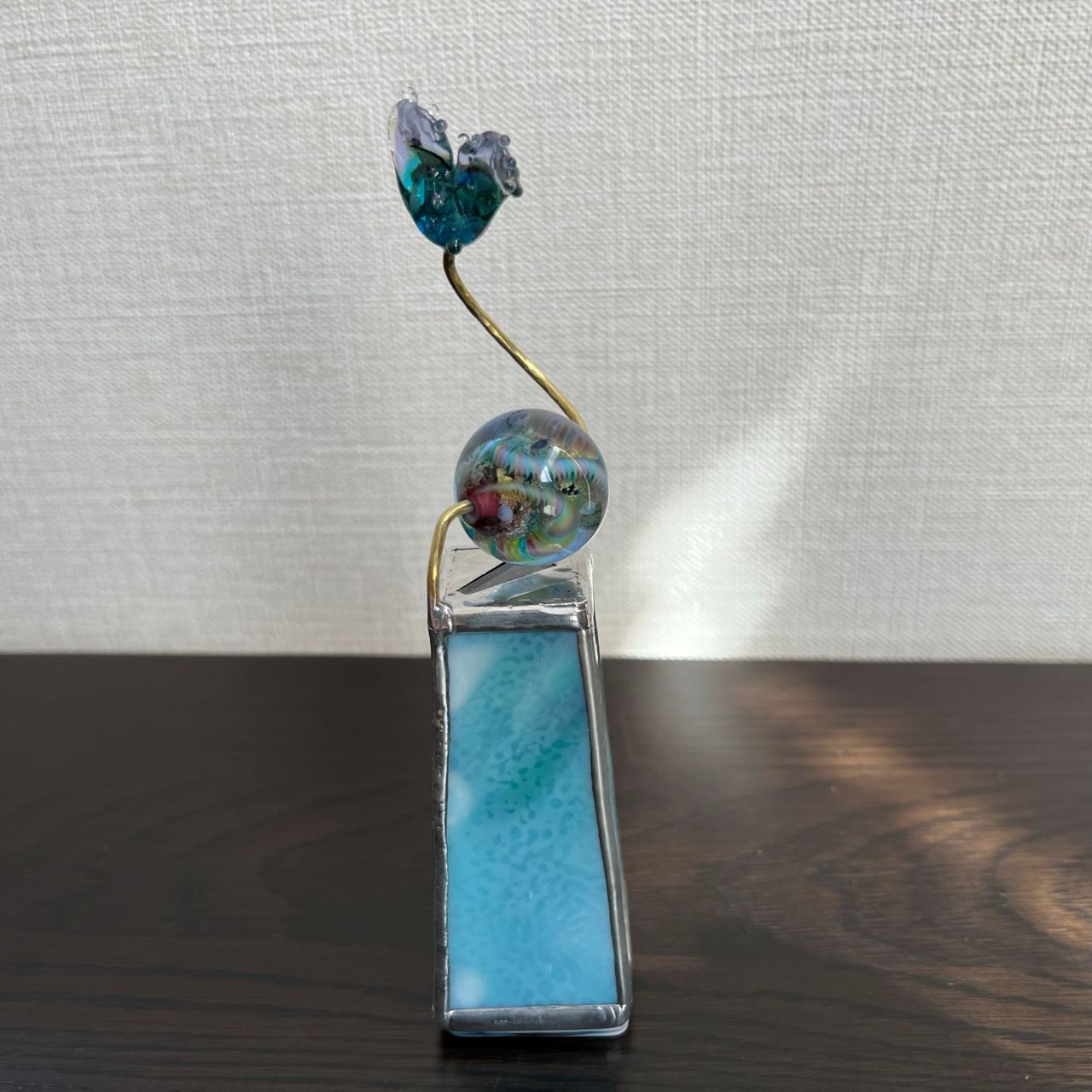 Hanako Richards   "The Moon and Fin"         glass kaleidoscope