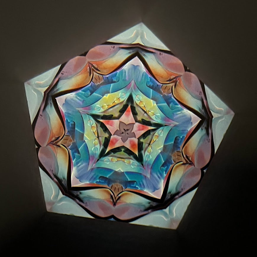 Tomoo Hosono and Motohiro Sato     Polarized kaleidoscope  #157