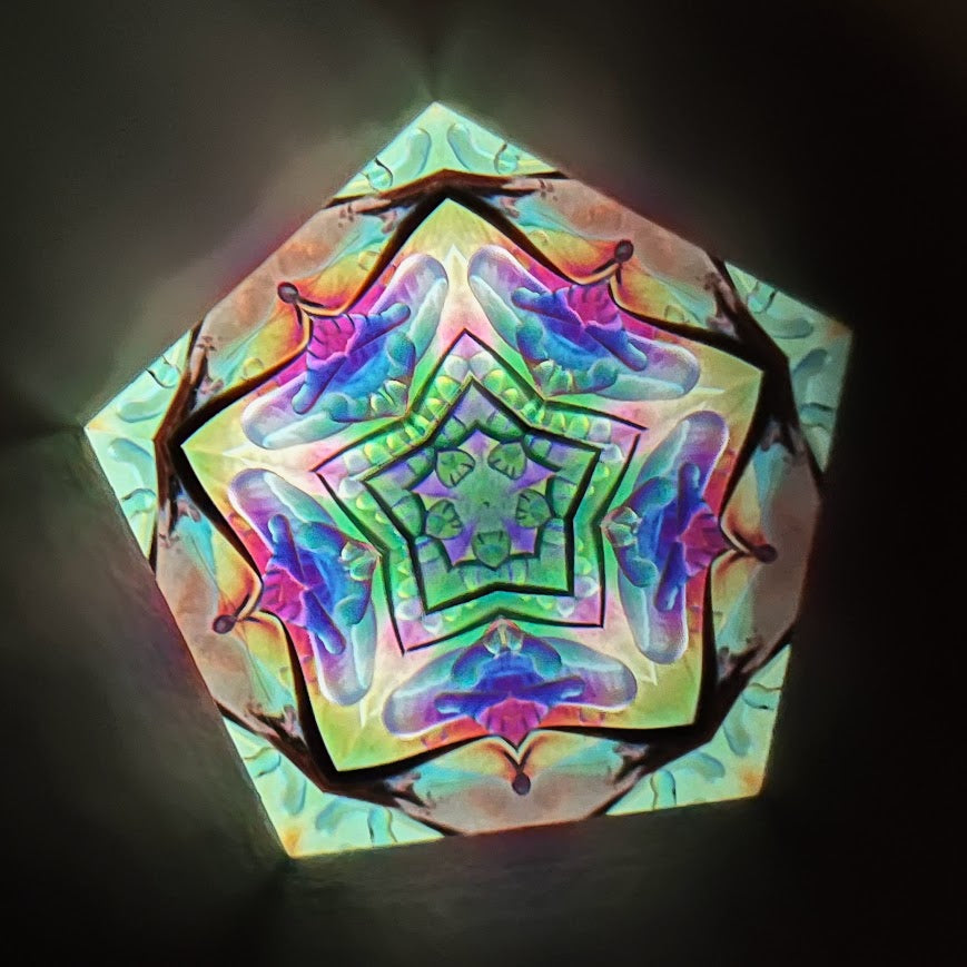 Tomoo Hosono and Motohiro Sato     Polarized kaleidoscope  #157