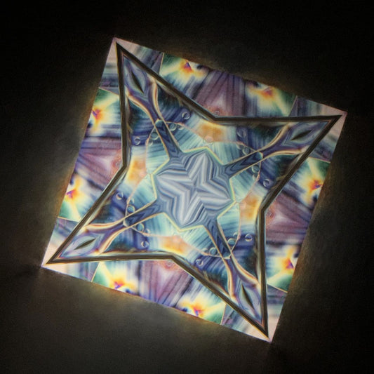 Tomoo Hosono     Polarized kaleidoscope "USUGINU" #014