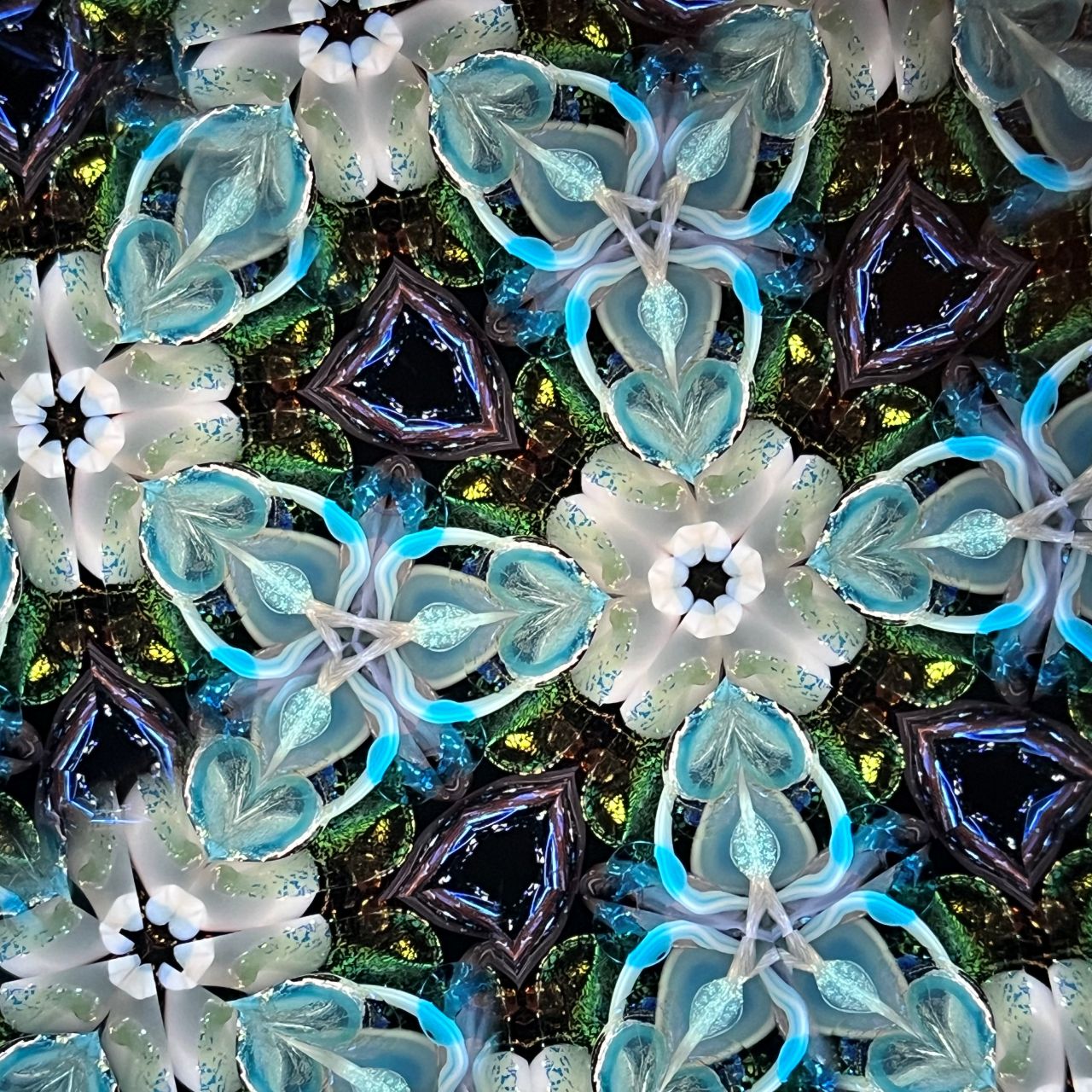 Jun Kojima and Rika Kita   "Alchemist"  medium                  - Flora -