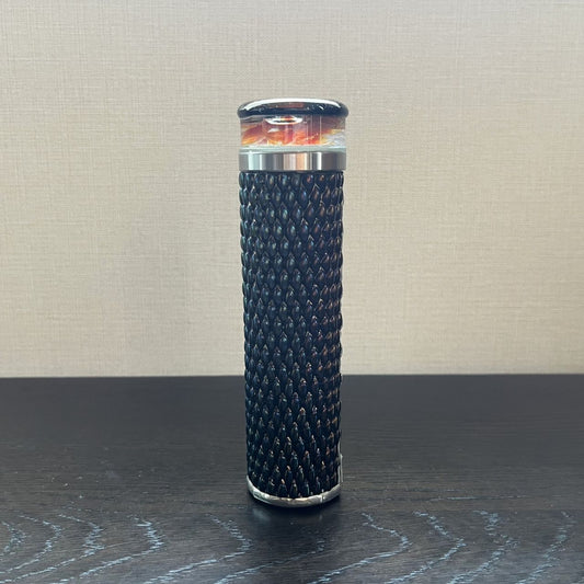 Yoshiko and Takeo Matsumoto    "HANA - amber- "     - glass kaleidoscope -