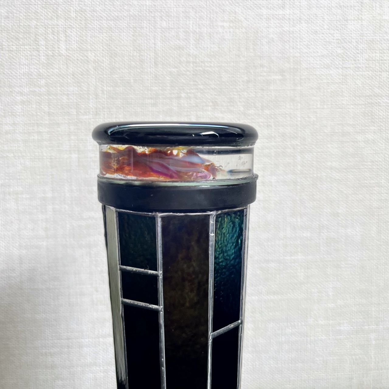 Yoshiko and Takeo Matsumoto    "HANA GRANDE -amber- "     - glass kaleidoscope -