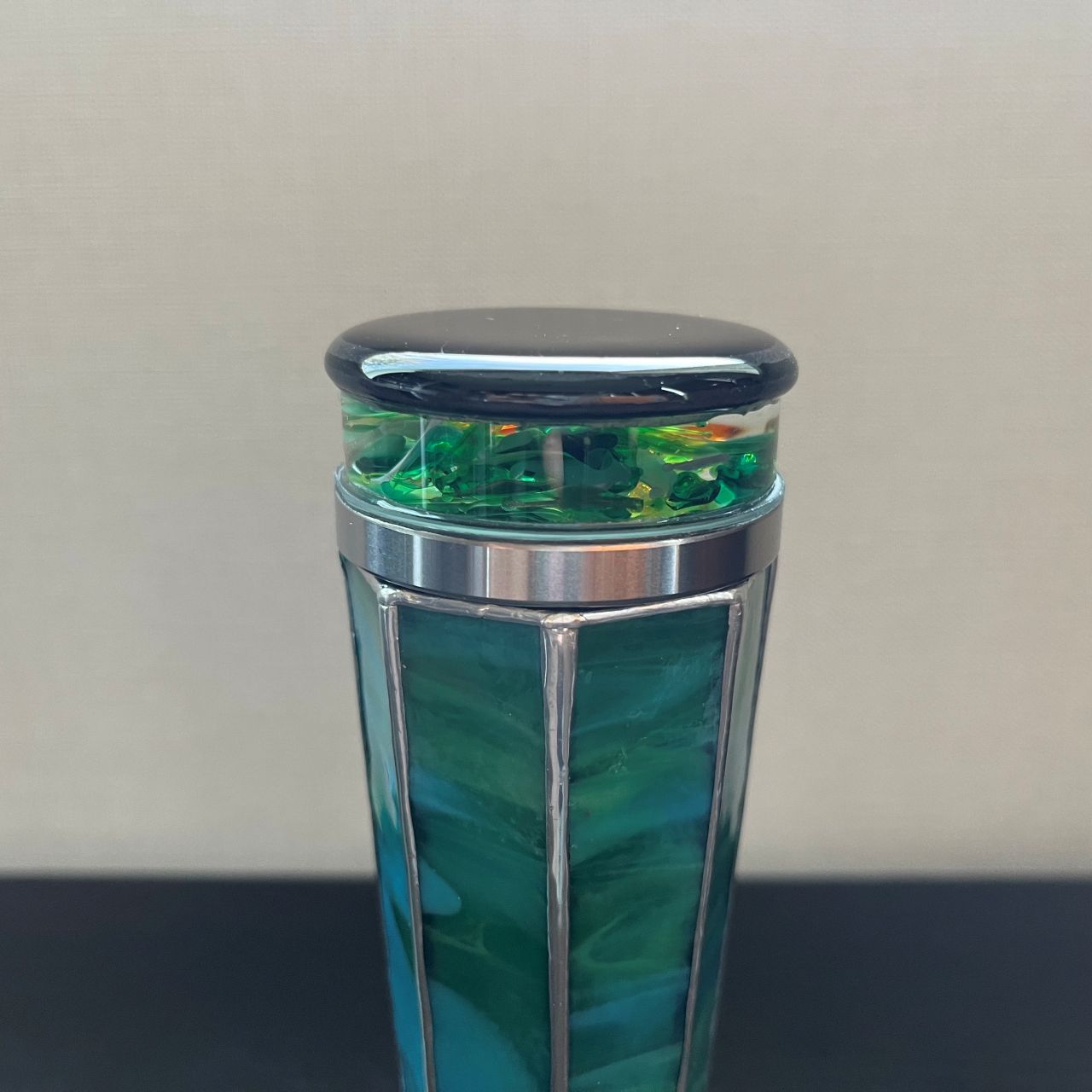 Yoshiko and Takeo Matsumoto    "HANA NATURE - water lily- "     - glass kaleidoscope -