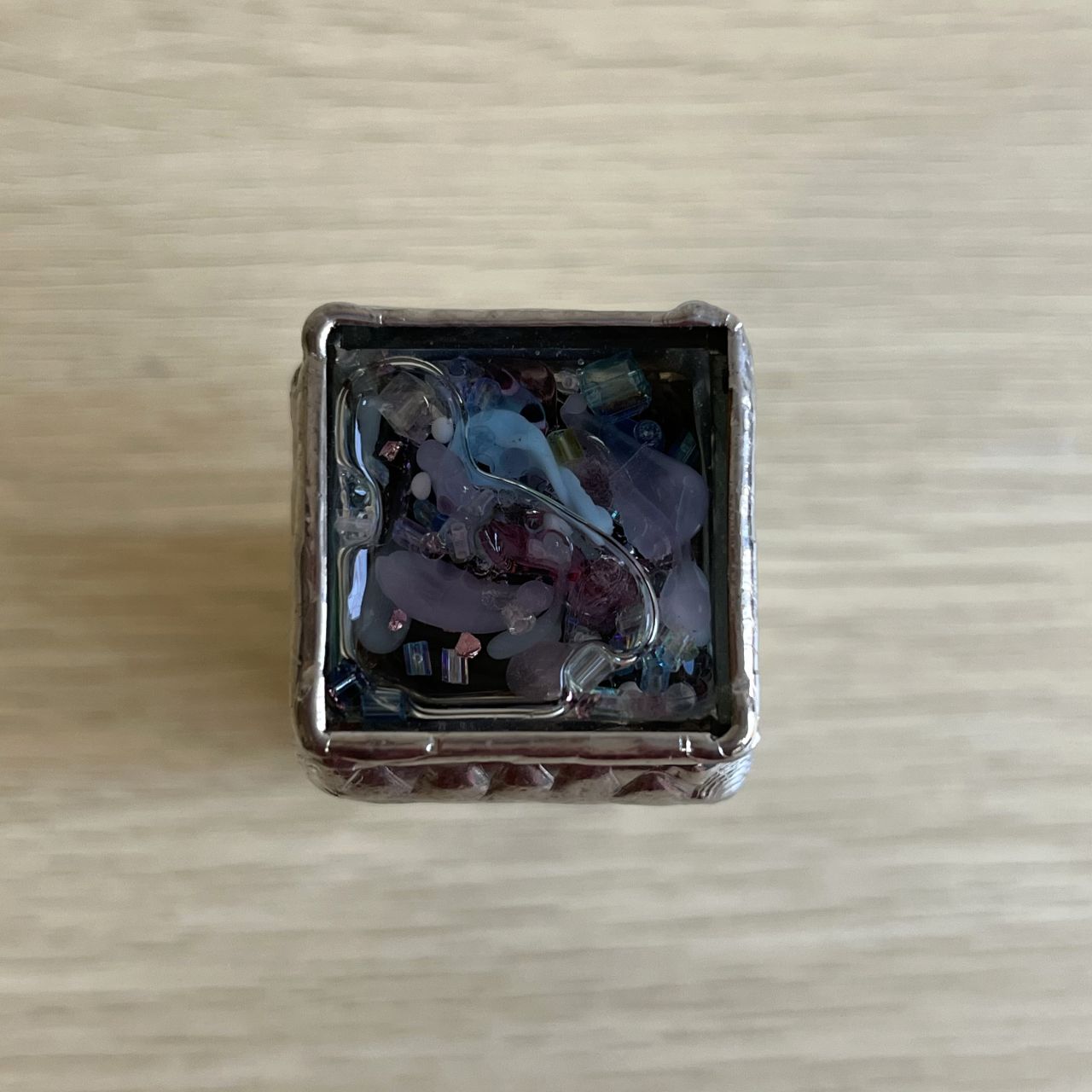 Rieko     "Juliet Blue  -liquid cell-  "              -glass kaleidoscope-
