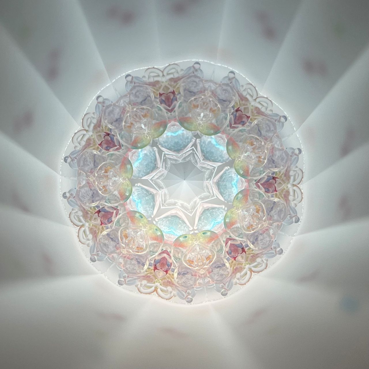 Crystal Garden Shirokane     "Konpeito"                -glass kaleidoscope-