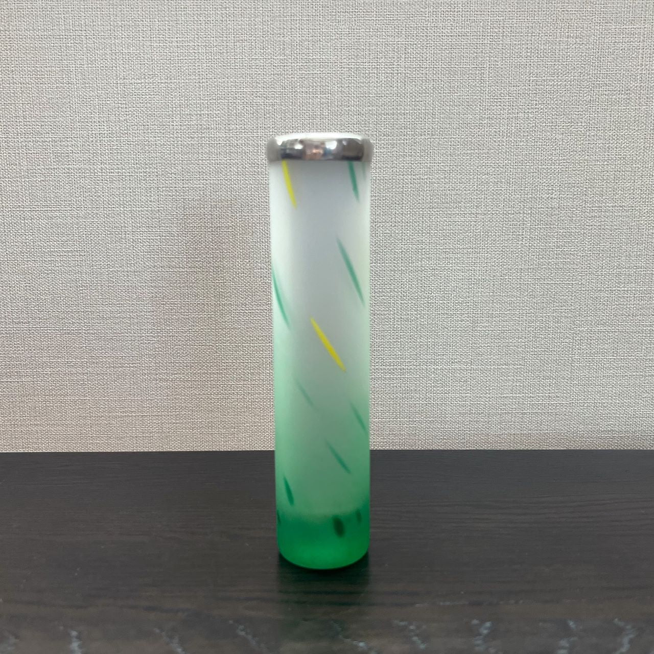 Crystal Garden Shirokane     "Meteor Shower in Matcha green"                -glass kaleidoscope-